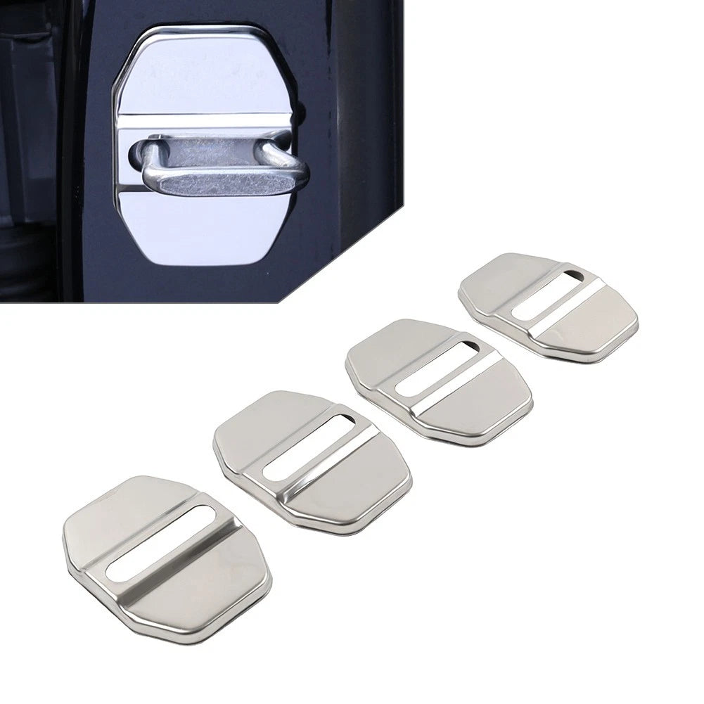 Car Door Lock Protective Cover for BMW F40 F45 G20, Benz C Class (2012–2023)