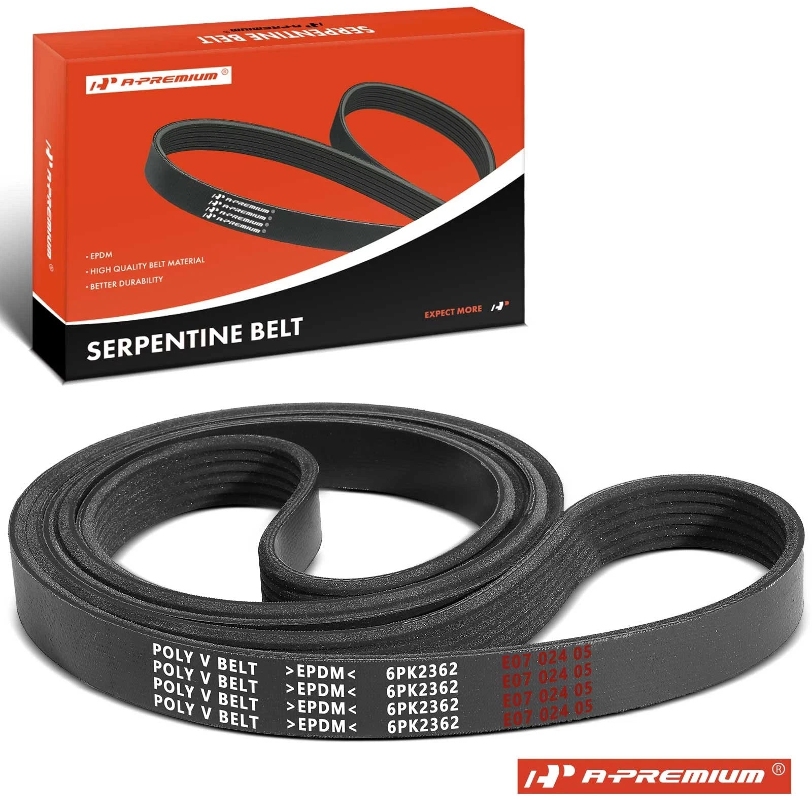 Serpentine Belt for GMC Sierra 1500 1999–2006, Sierra 2500 1999–2004