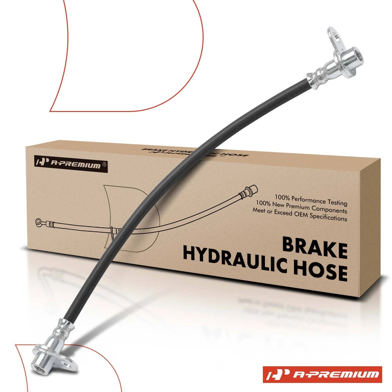 Rear Right Inner Brake Hydraulic Hose for Mitsubishi Outlander (2016)