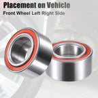 2X Front Left Right Wheel Bearing 510009 for Infiniti G20 (1999–2002)