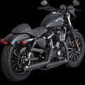 Vance & Hines Twin Slash 3In Slip-On Exhaust for Harley Davidson Sportster (2014–2022)