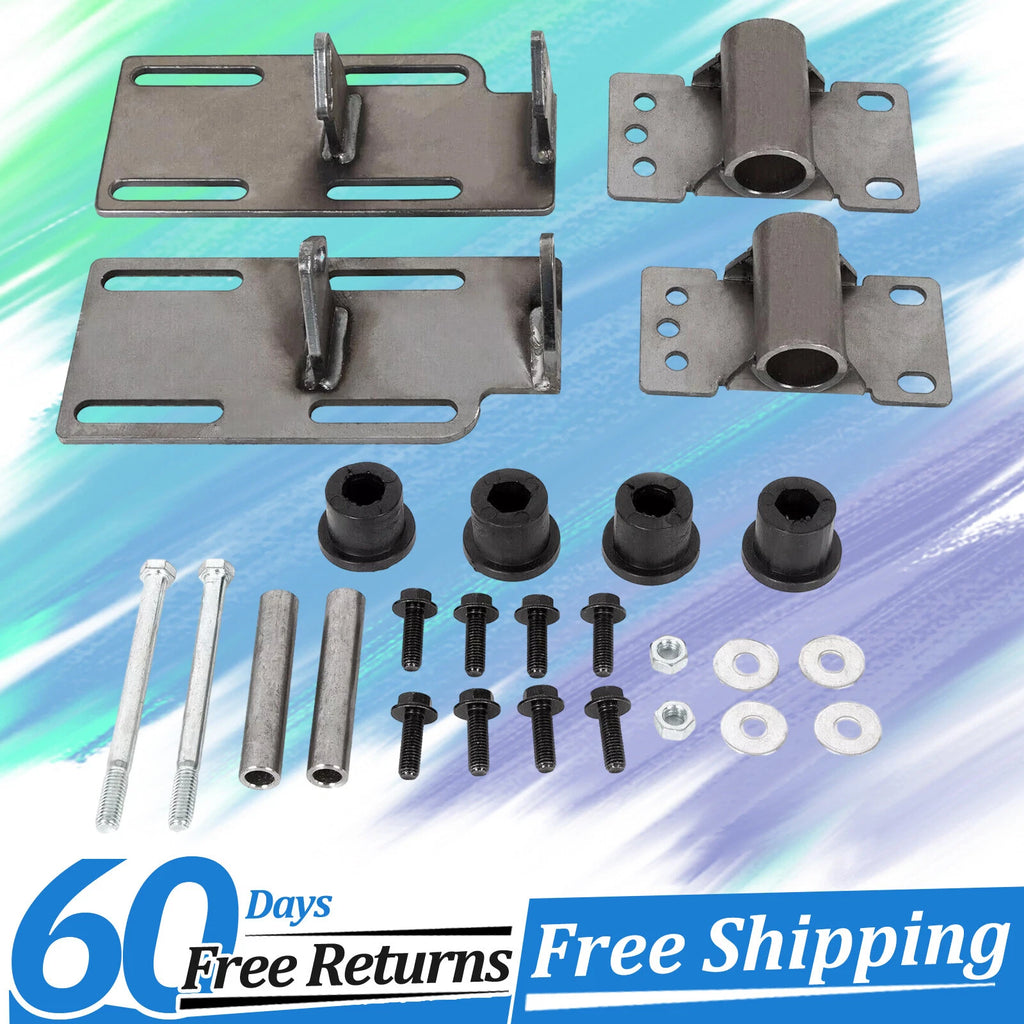 Engine Mount Adapter Swap Kit for Chevrolet C1500 K5 2WD (1973–1999) LSx LS1