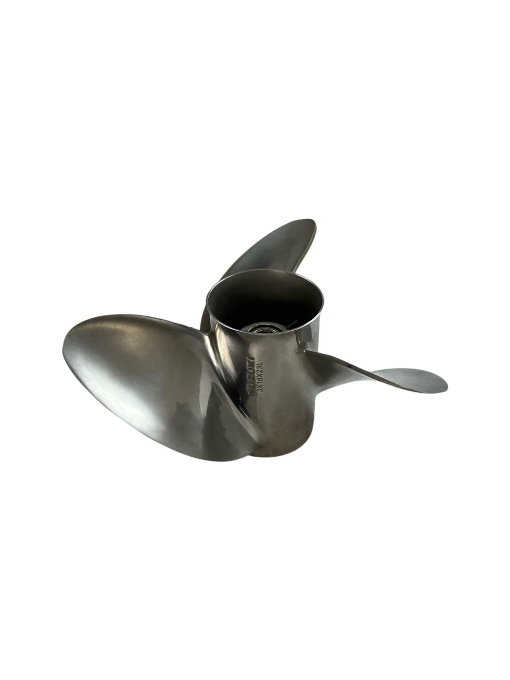 3X Marine Stainless Steel Watergrip Hub Propeller for Suzuki (OEM)