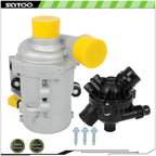 Water Pump with Thermostat Bolt for BMW 128i 325i 328i 528i 530i X3 (2008–2013)