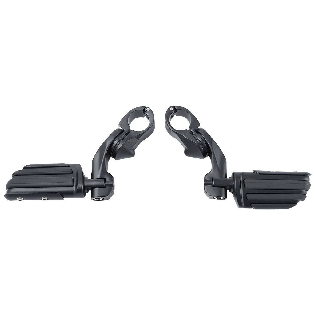 1-1/4" Highway Footpegs for Harley Sportster (Fitment 2004–2023) Matte Black