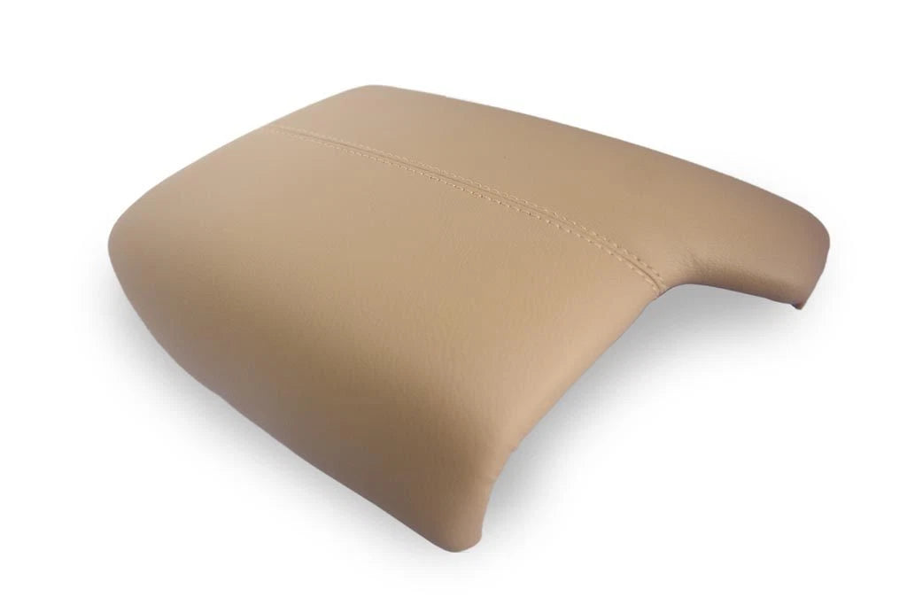 Center Console Armrest Cover for Honda Accord (2013–2017) Beige Leather