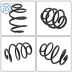Set of 4 Lowered Coil Springs Shock Kit for GMC C15/C1500 (1963–1972)