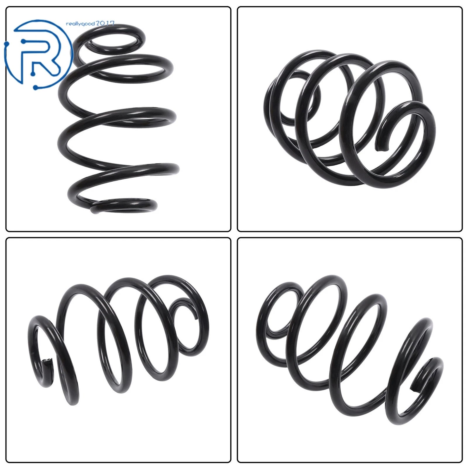 Set of 4 Lowered Coil Springs Shock Kit for GMC C15/C1500 (1963–1972)