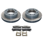 DuraGo Front Rotors & Bosch QuietCast Disc Brake Pad Kit for Silverado 1500 HD (2001–2007)