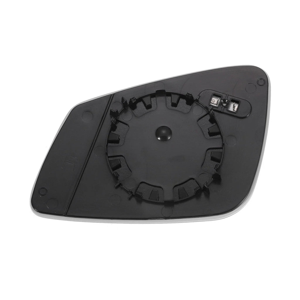Pair Left Right White Mirror Glass with Back Heated for BMW 2/3/4/5/6 Series
