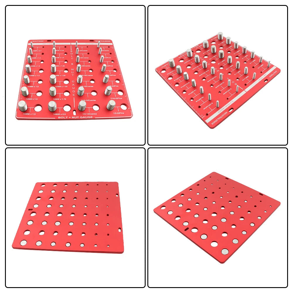 Nut and Bolt Thread Checker for Universal Use (28 Identifier)