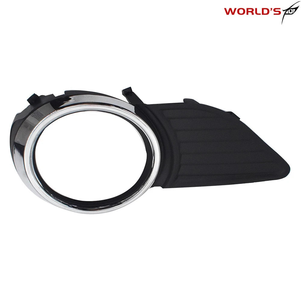 Pair Fog Light Lamp Covers Trim Black for Toyota Sienna (2011–2017)
