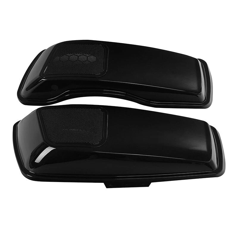 6"x9" Vivid Black Saddlebags Speaker Lids for Harley Electra Glide (2014–2024)