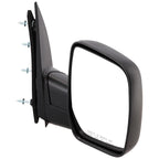 Right Mirror for Ford E-350 Super Duty, E-150, E-250 (2008–2013) Textured Black