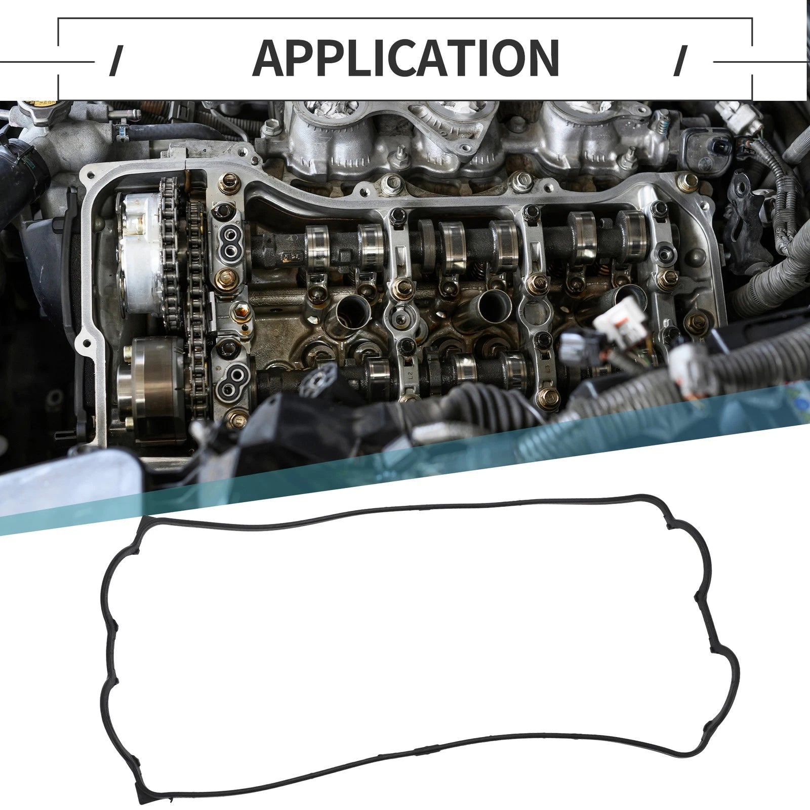 Valve Cover Gasket No. 12341PR3000/12342PT2000 for Honda Civic del Sol (1994–1997)