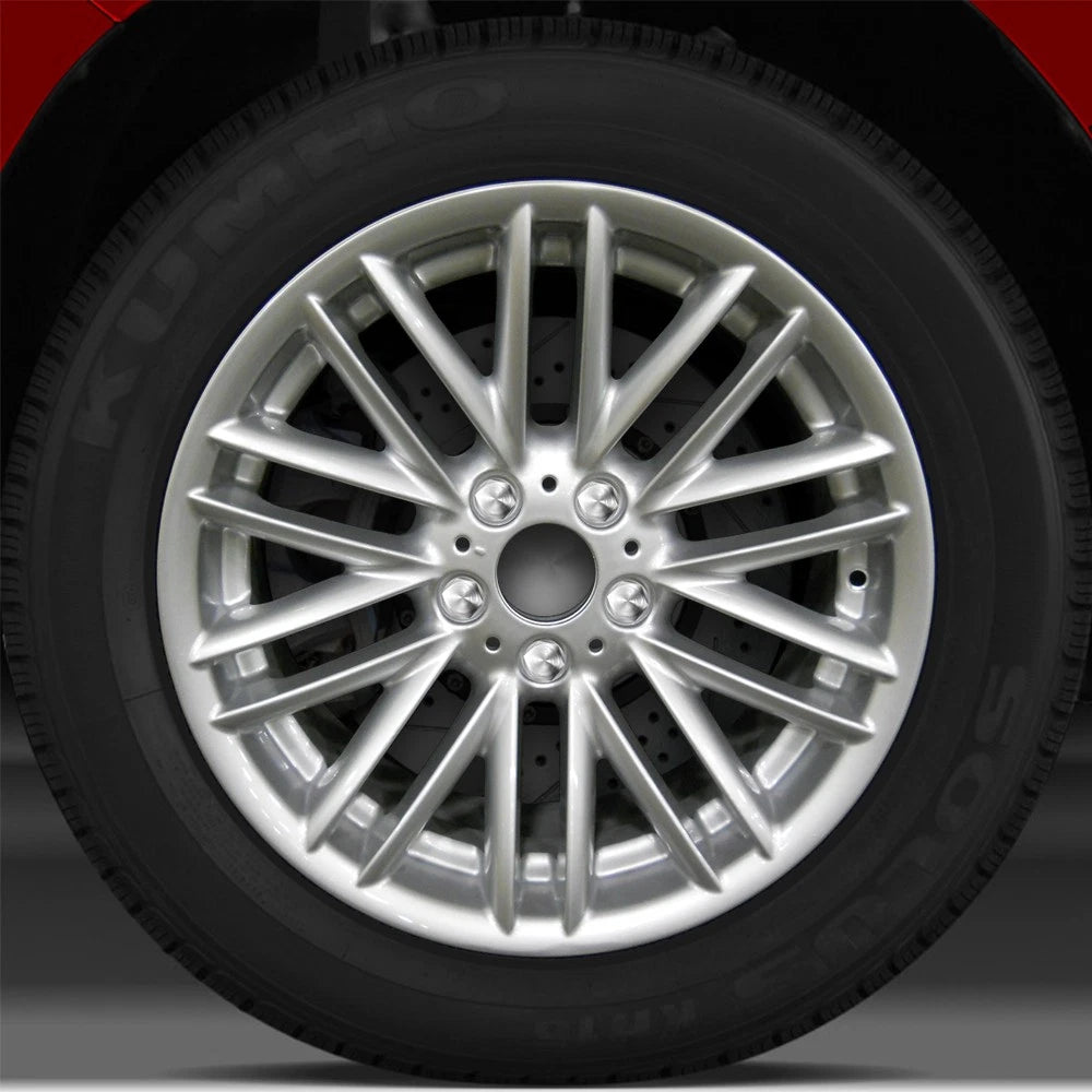 18x8 Factory Wheel (Bright Fine Silver) for 2006 BMW 750i - PERF03838