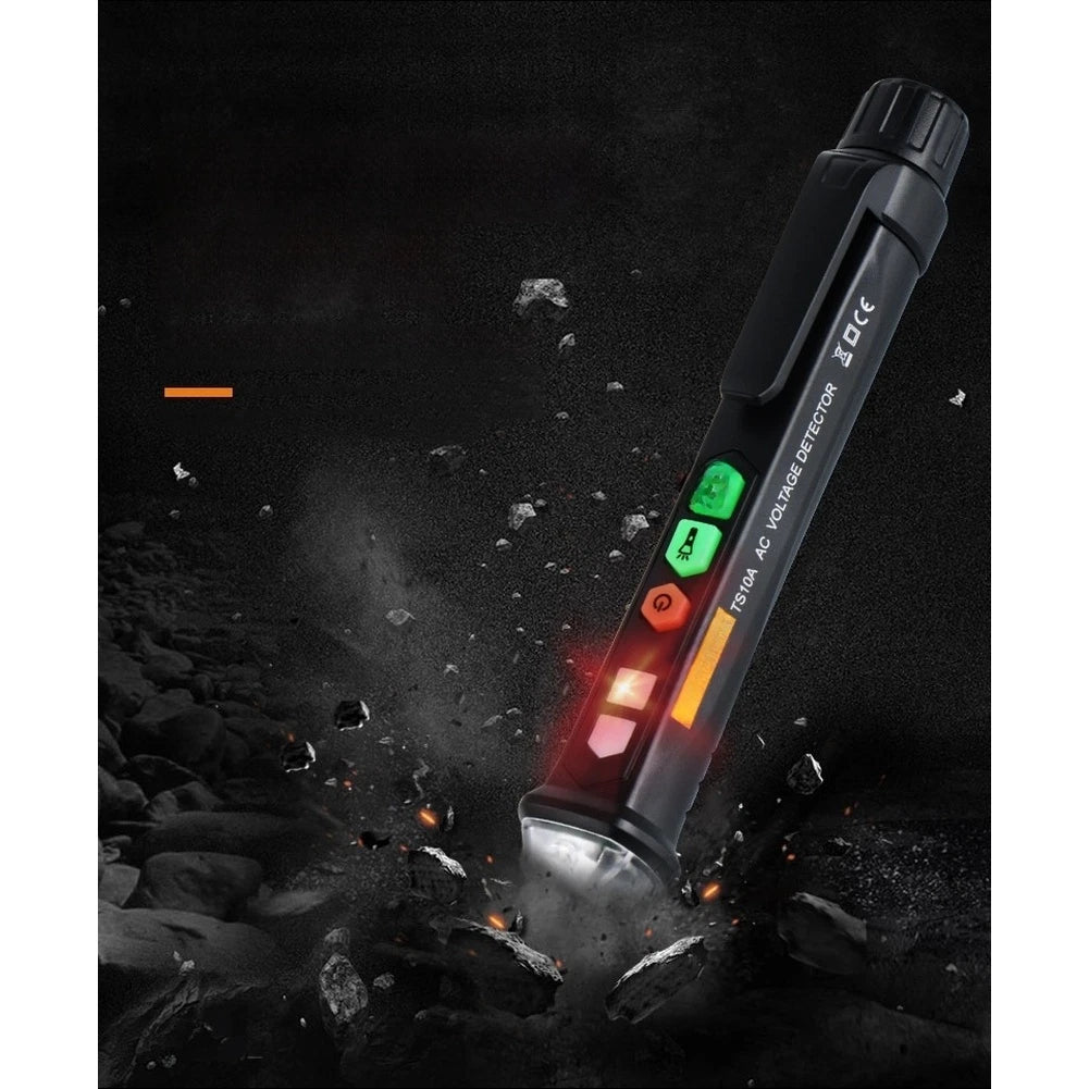 TS10A Non Contact Voltage Detector Pen 12V 1000V AC LED Light