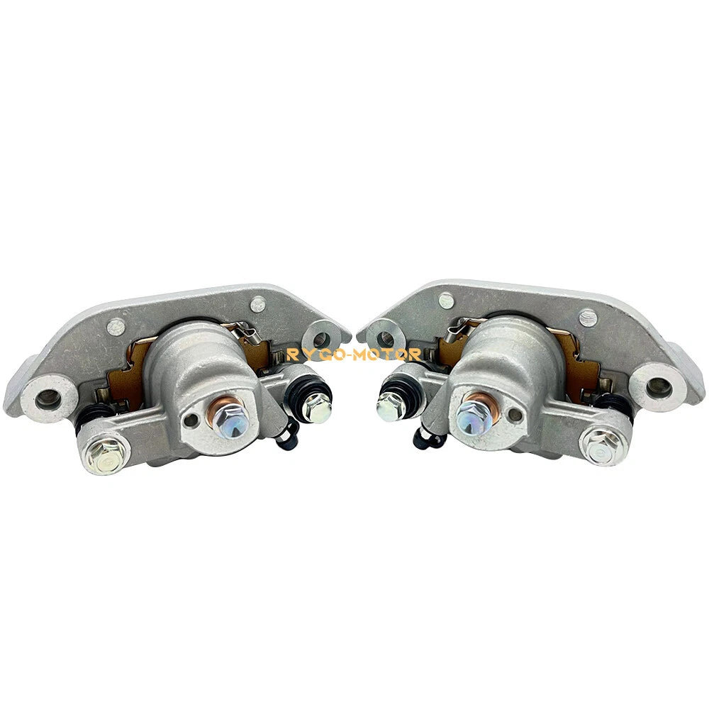 Front Brake Calipers & Pads for Honda TRX500FA 4x4 Foreman Rubicon (2005–2014)