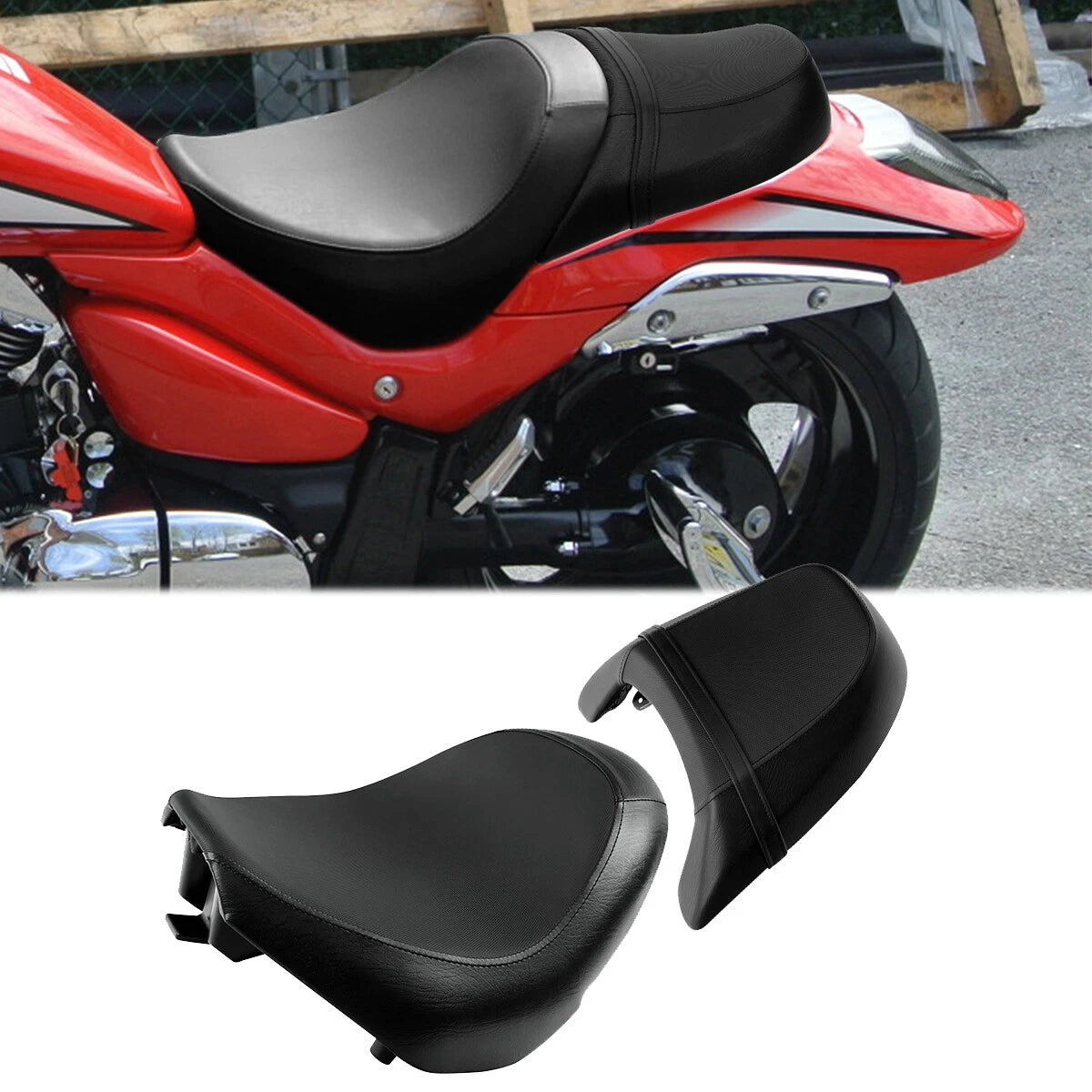 Driver Passenger Seat for Suzuki Boulevard M109R VZR1800 Intruder (2006–Up)