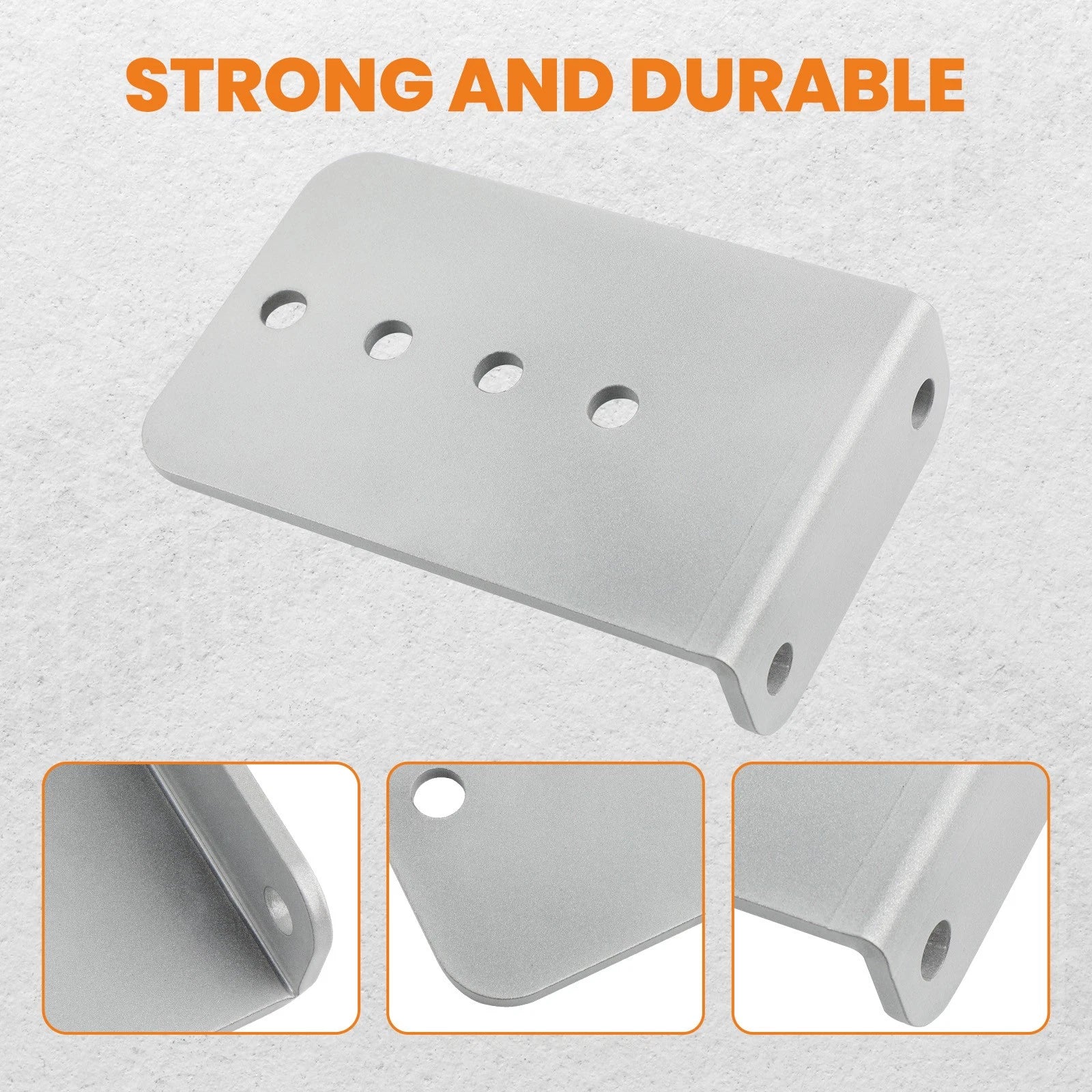 8 Pack L-Type Boat Trailer Bunk Brackets for 3 x 3 Crossmember