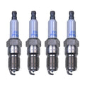 Set of 4 Denso Double Platinum Spark Plugs 0.050 Gap for Ford Mazda