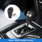 Gear Shift Knob Cover for Chevrolet Cruze (2011–2015) Black Carbon Fiber