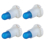 Set of 4 T5 Neo Wedge Halogen Bulbs for A/C Climate Control Lights