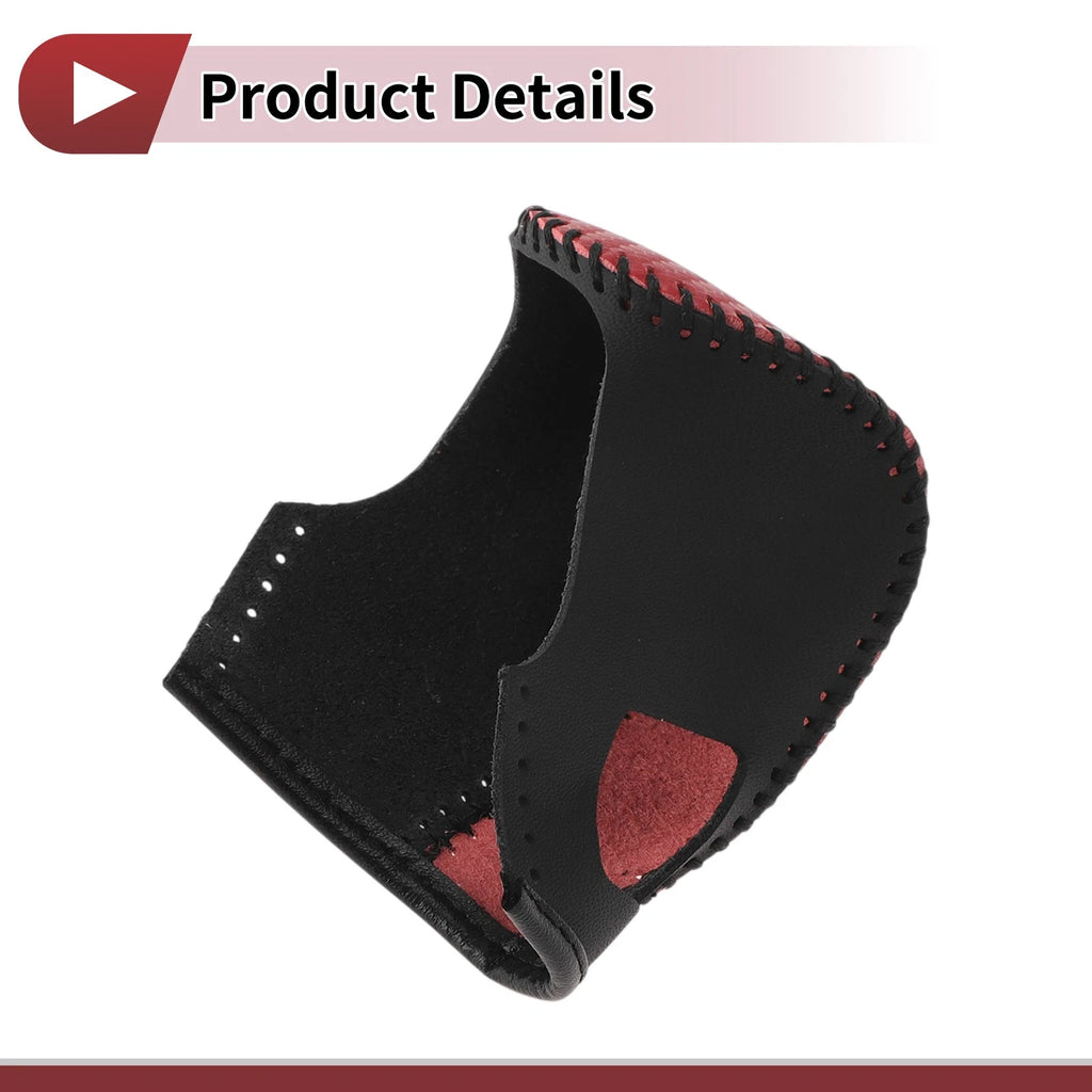 1 Pc Gear Shift Knob Cover for Nissan Murano (2009–2013) Black Red