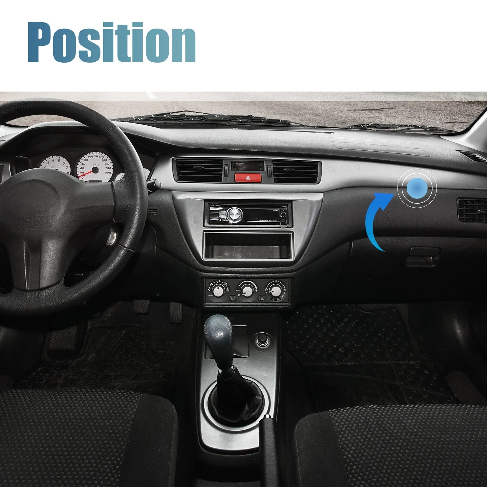 AC Heater Blend Door Actuator 22816167 604924 for Chevrolet Traverse (2013–2017)
