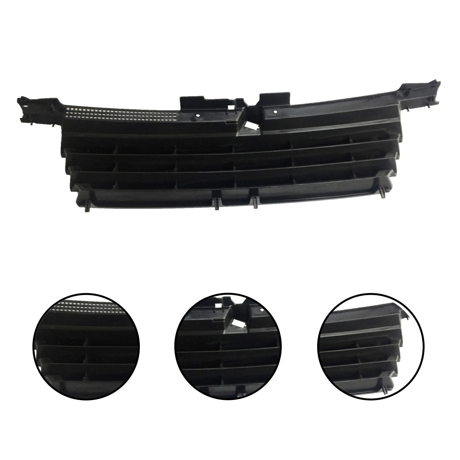 Front Badgeless Grill with Hood Notch Filler for VW Jetta Bora (1999–2005)