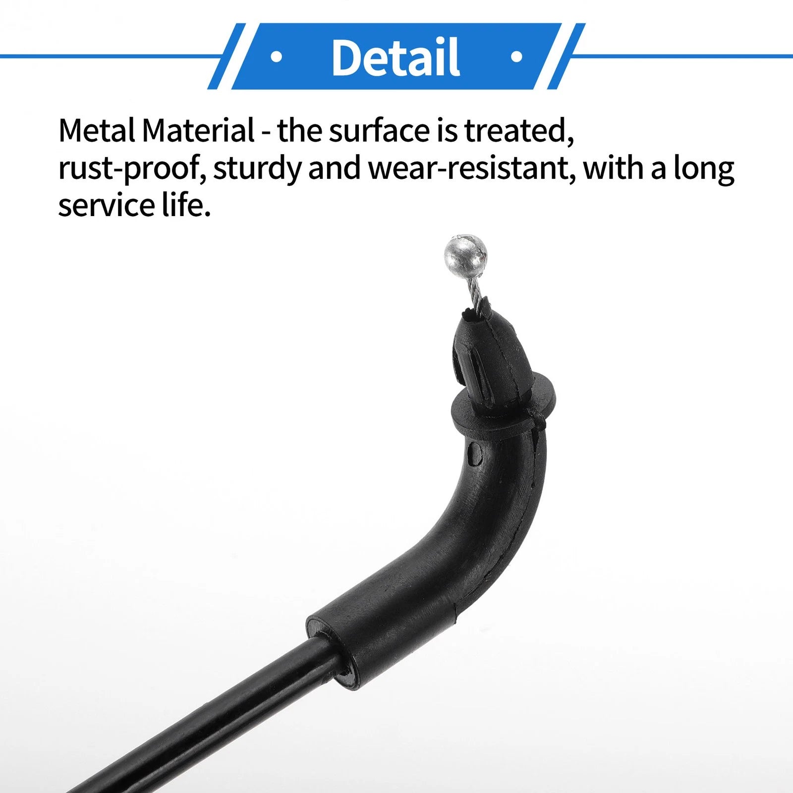 Hood Release Cable No. 51237419390 for BMW 330i 330e G20 (2019–2024)