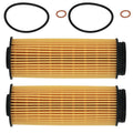 2X Oil Filters for BMW X3 X4 X5 X7 Z4 M340i M440i 340i 440i 540i 740i (2010–2023)