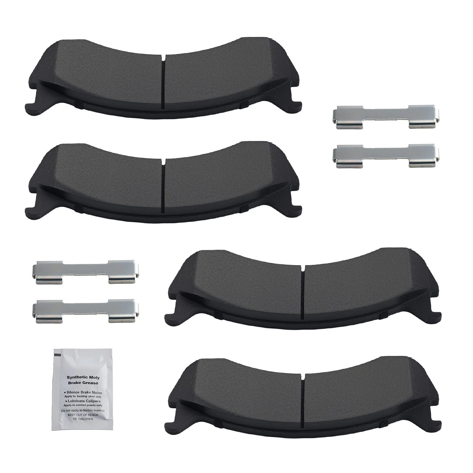 Front Brake Pads Set for International 3000/3000FE/3200/3300/3400/3600/3800/4100 (2000–2023)