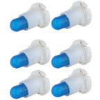 6X T5/T4.7 Neo Wedge LED Bulbs for Car A/C Climate Control (12V)