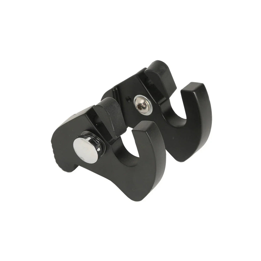 Black Sissy Bar Luggage Rack Docking Clip Kits for Harley Touring Softail