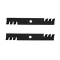 2X Toothed Mulching Mower Blade 18" X 15/16" for Toro (Fits Models)