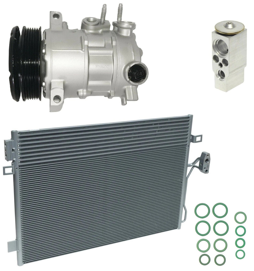 AC Compressor Kit With Condenser for Dodge Journey 2.4L (2009–2010)