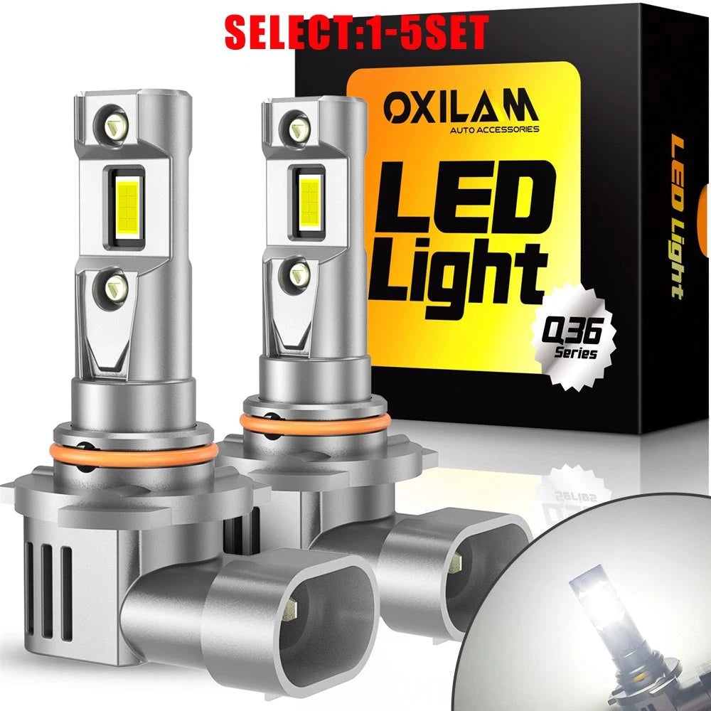 2X 9005 HB3 LED Headlight Bulbs for