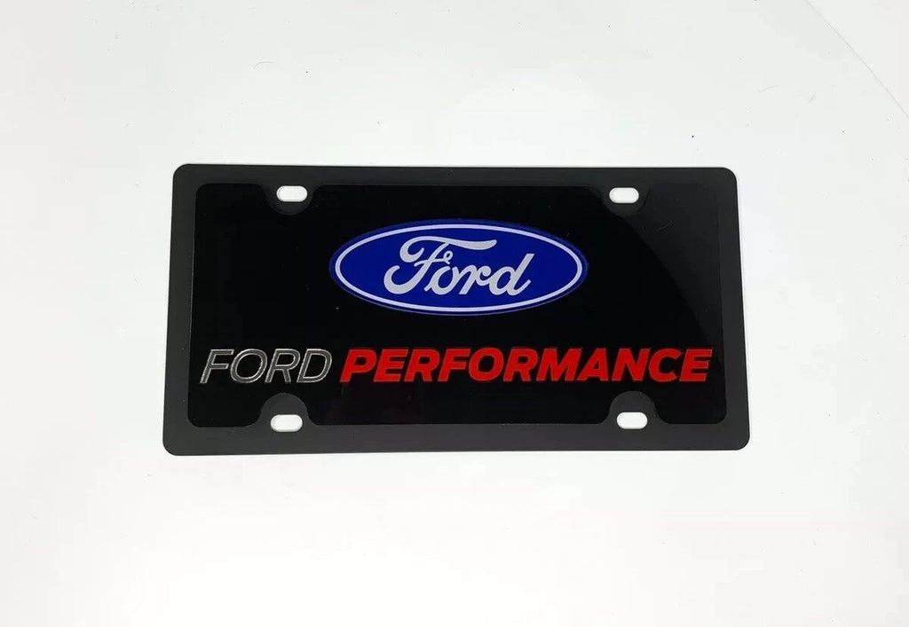 Premium License Plate Frame with Logo for Ford Performance (2000–2024)