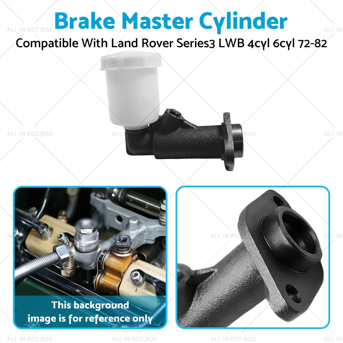 Brake Master Cylinder for Land Rover Series 3 LWB 4 Cyl (1972–1982) 569339