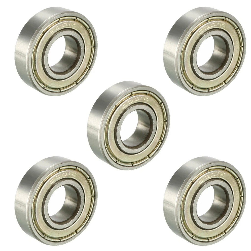 5x Deep Groove Ball Bearing 6001Z for (12mmx28mmx8mm)