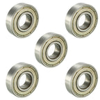 5x Deep Groove Ball Bearing 6001Z for (12mmx28mmx8mm)