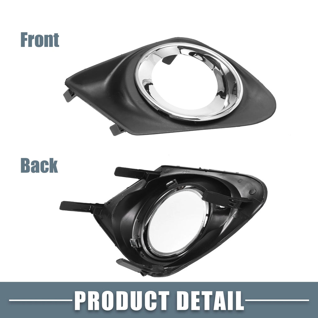 Set of 2 Fog Light Grille Covers for Toyota (81482-02200, 81481-02210)