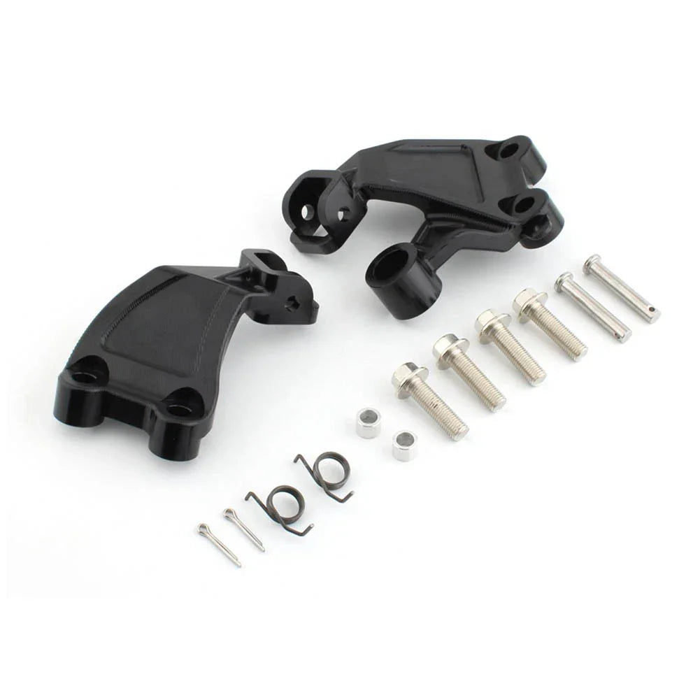 Rider Footrest Pegs Mount Bracket for Yamaha Vmax 1200 (1985-2007)