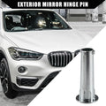 Exterior Mirror Hinge 1x for BMW X1 E84, X3 F25 Durable Silver Tone
