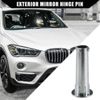 Exterior Mirror Hinge 1x for BMW X1 E84, X3 F25 Durable Silver Tone