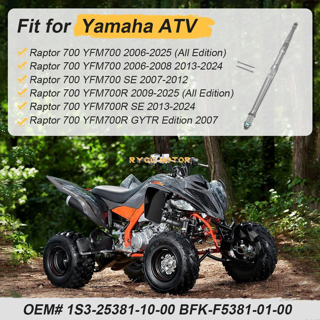 Rear Axle Shaft for Yamaha (1S3-25381-10-00, BFK-F5381-01-00)