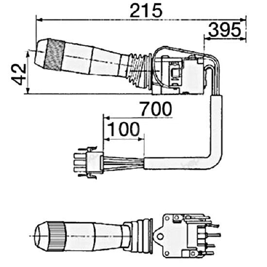 Indicator Switch for Ford New Holland 8160 8260 8360 8560 (1990–1999)