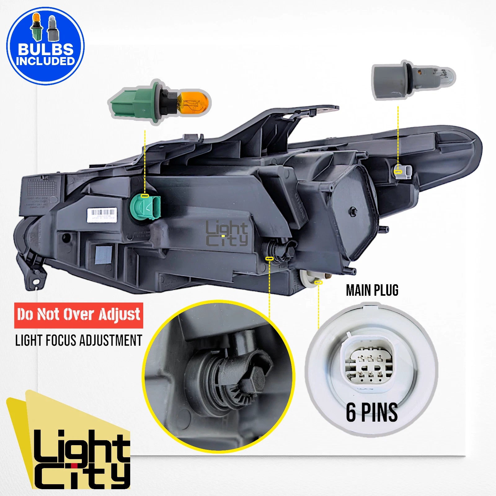 Full LED Headlight Assembly RH for Chevy Traverse (2018–2021)