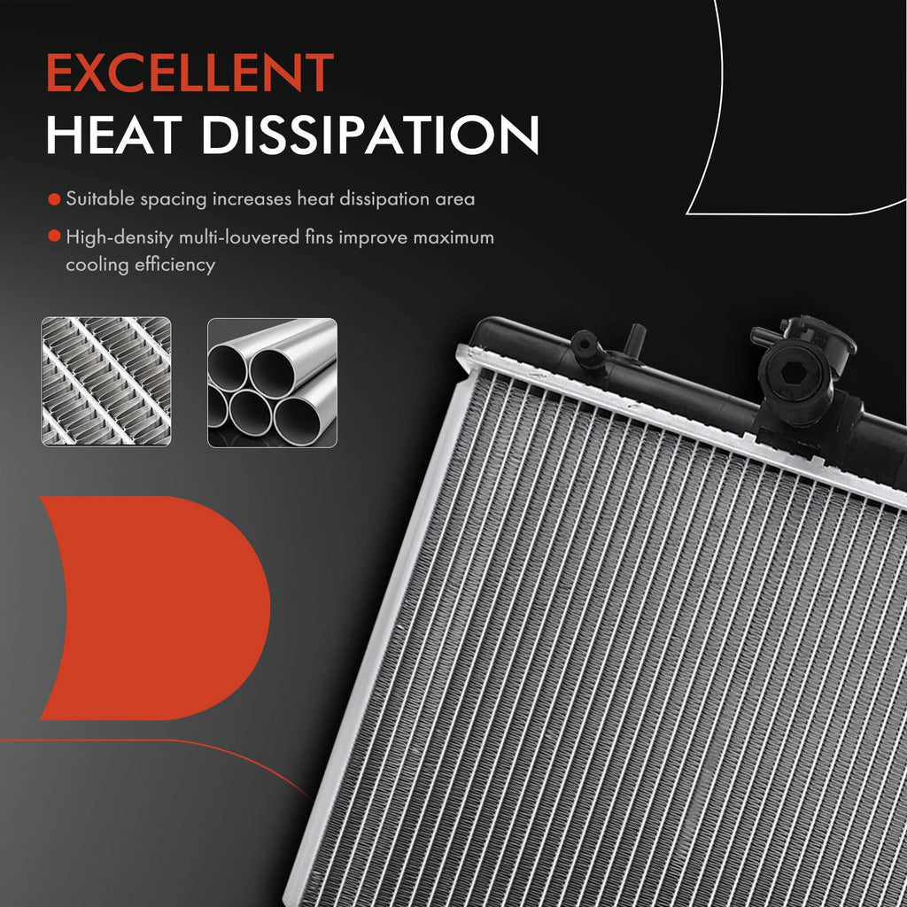 Radiator with Trans Oil Cooler for Subaru Impreza (2003–2007)